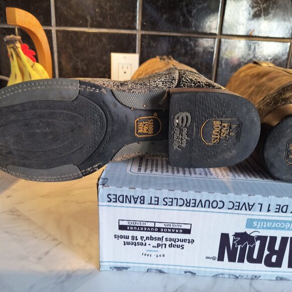 Men's 10 Dan Post boots - Picture 4 of 5